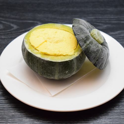 かぼちゃアイス