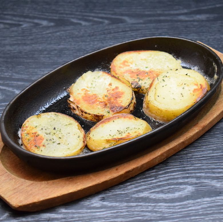 鉄板じゃがバター