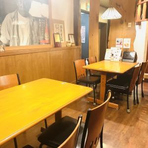 2Fテーブル席。最大8名様まで！