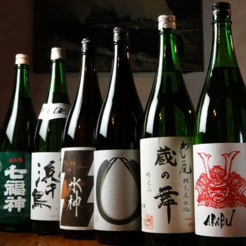 岩手の酒蔵の銘酒多数！充実の地酒ラインナップ！