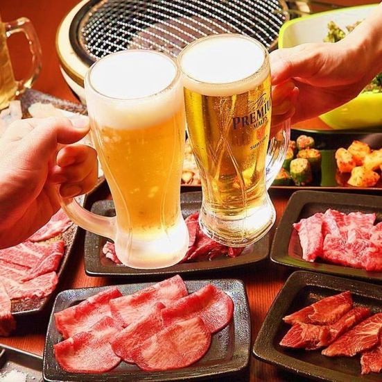 可以輕鬆享用以新鮮為傲的烤肉套餐1,980日元（不含稅）～！