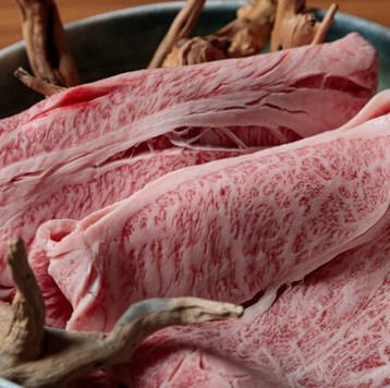 【2種のタレから選べる】さっと炙ることで上質な脂の甘みと肉の旨味が楽しめる「特選焼きしゃぶ」