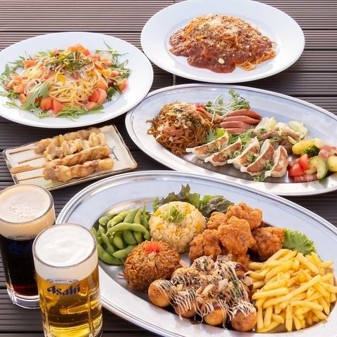 仕事終わりなどに、気軽に立ち寄れる◎ビアガーデンを楽しもう♪