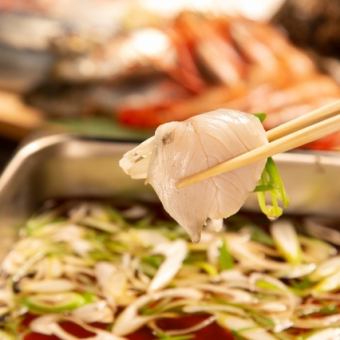 Limited from October to March! This season is finally here! [Oden hotpot & natural yellowtail shabu-shabu course] 120 minutes all-you-can-drink included 5,000 yen