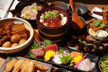 【含120分鐘無限暢飲】最適合縣外朋友的聚會! 「名古屋料理套餐」5,000日圓(含優惠券)