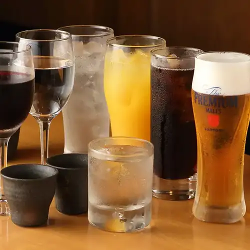 豊富なお酒
