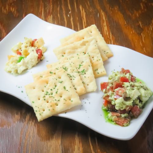 2種のクリームチーズカナッペ