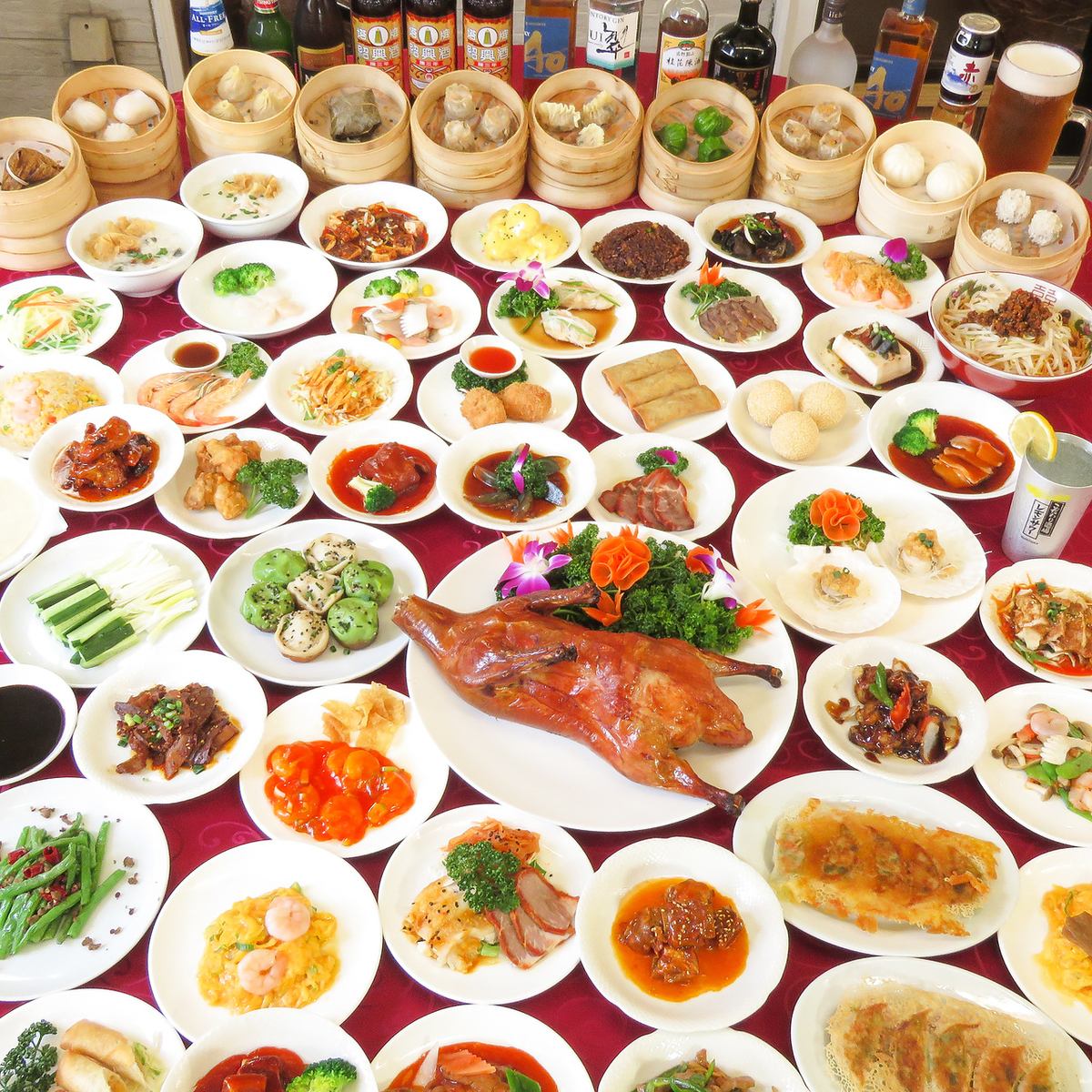 【平日時間無制限】168品オーダー式食べ放題！