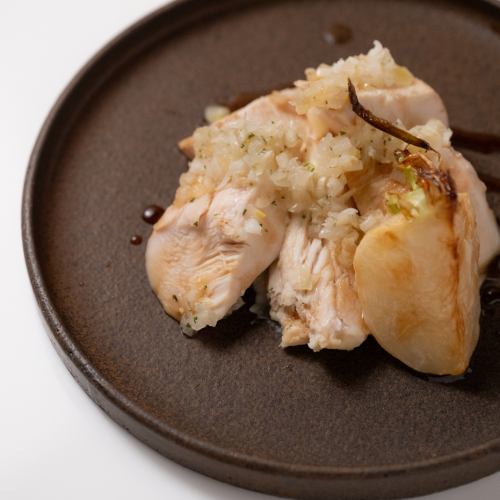 타지마 닭고기 고기의 디아 보라 스타일 치킨 소테