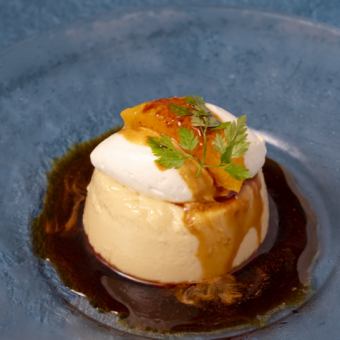 北坂養鶏場の卵をつかった 昔ながらのプリン