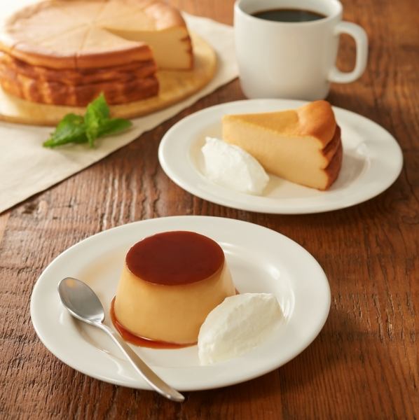 【定番人気】チーズケーキ・プリン