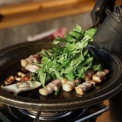 Samgyeopsal in the Forest