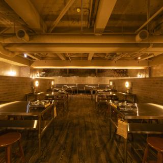 Side-by-side seating available! Perfect seats for parties! Feel free to contact us★ [#Namba #Korean food #Lunch #All-you-can-eat and drink #Seedling samgyeopsal #Samgyeopsal]