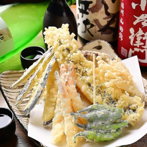 とり源太へお越しの際は是非ご賞味頂きたい天ぷら★季節限定メニューも御座います◎