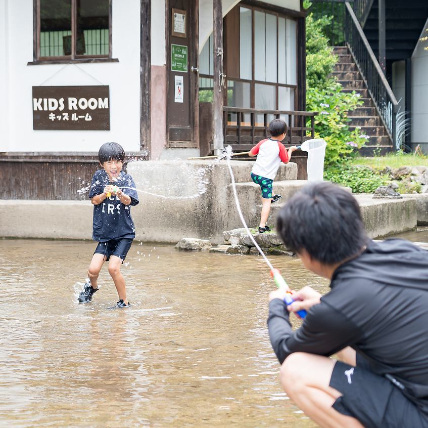 室内・屋外ともにお子様が楽しめるアクティビティが盛りだくさん