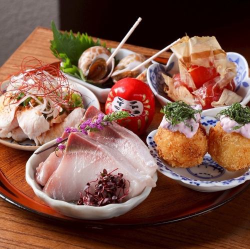 迷ったらこれ！少しずつ色々な味が楽しめる人気メニュー