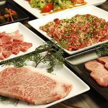 [Enjoy Miyazaki beef] Miyazaki beef luxury yakiniku course with 2 hours of all-you-can-drink 7,000 yen (tax included)