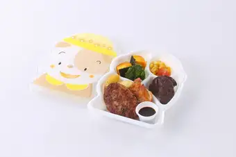 [Takeout] Kids' Bento Box: 745 yen (tax included)
