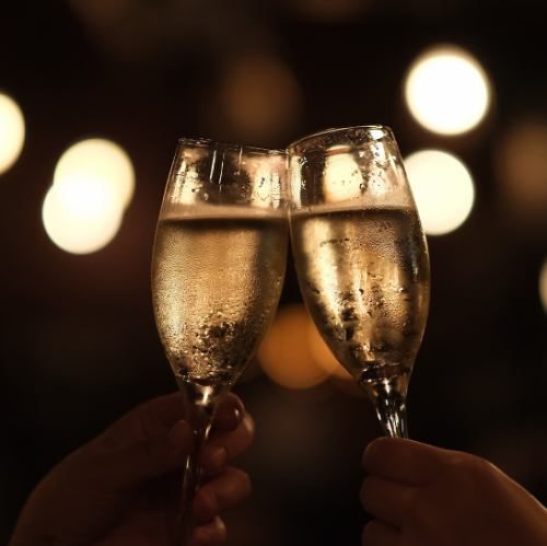 豊富なワインメニュー