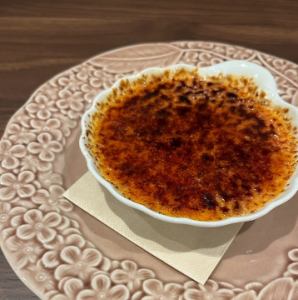 SOLEA名物 龍の卵の濃厚クリームブリュレ