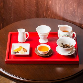 We have Chinese tea.