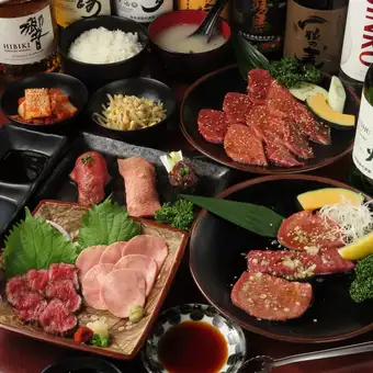 [Seikouen Specialty Premium Set] 10 dishes to enjoy Wagyu beef ☆ 5,700 yen per person (tax included)