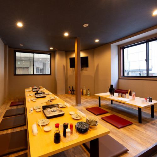 ２階の座敷はご家族や大人数でのお食事に最適です☆