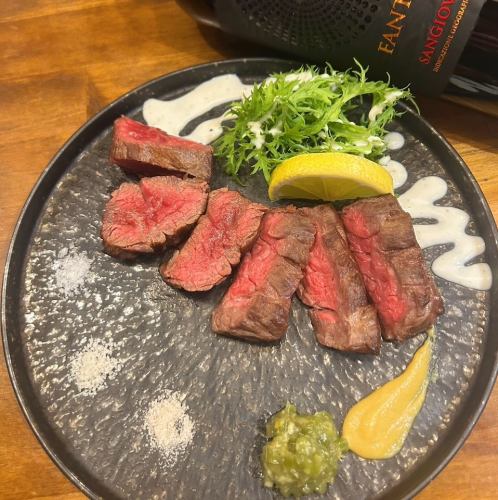 淡路牛カイノミのステーキ