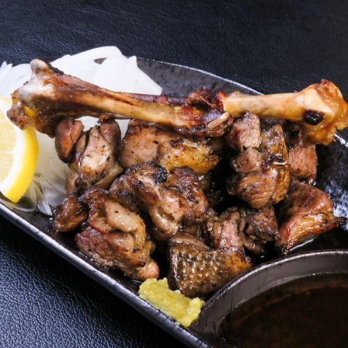 地鶏のもも焼き