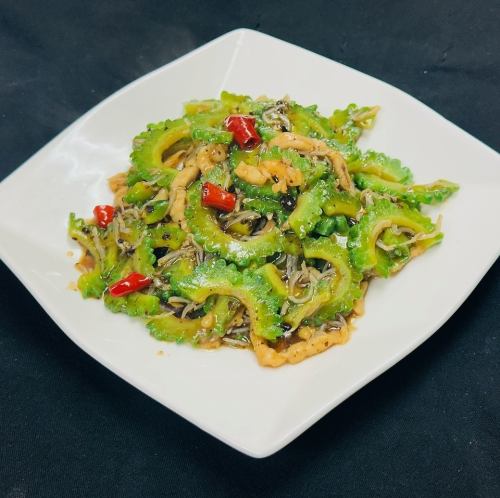 豆鼓とゴーヤ炒め