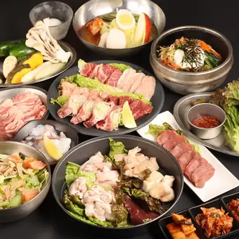 【炭烤俱樂部】5500日圓（含稅）烤肉套餐，包含2小時無限暢飲