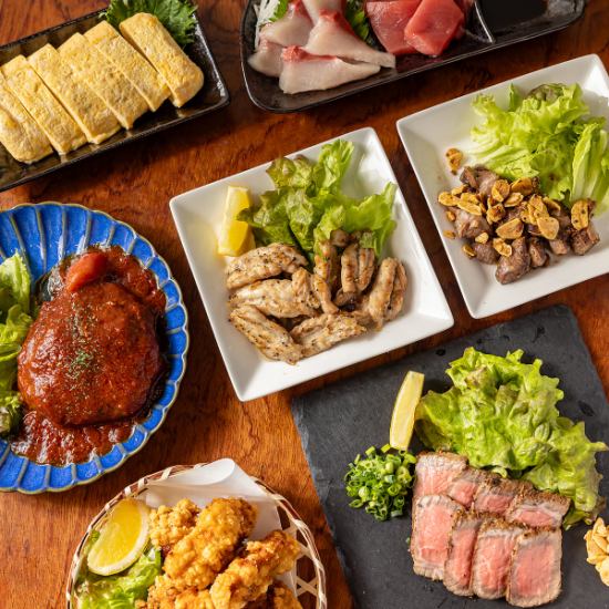 全て手作りの自家製ソースや厳選素材を使用した逸品が宴を彩ります◎