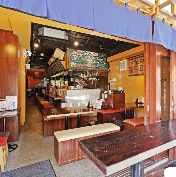 The seats near the breeze are also popular ♪ You can have a drink on weekends! A 2-minute walk from Fuchu Station, the terrace seats that can seat up to 10 people will give you a feeling of liberation and get drunk with alcohol ♪