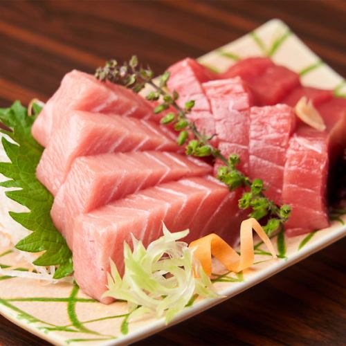This is also a gem that you can't miss ♪ This tuna born in Kindai University! "Sashimi"