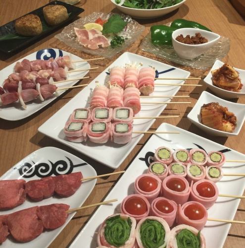 やさい巻き串専門店★