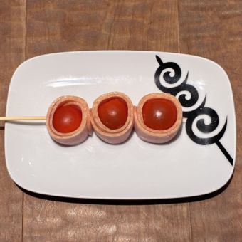 トマト巻き串