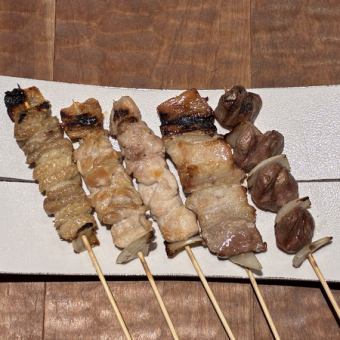 博多串焼き 5本盛り