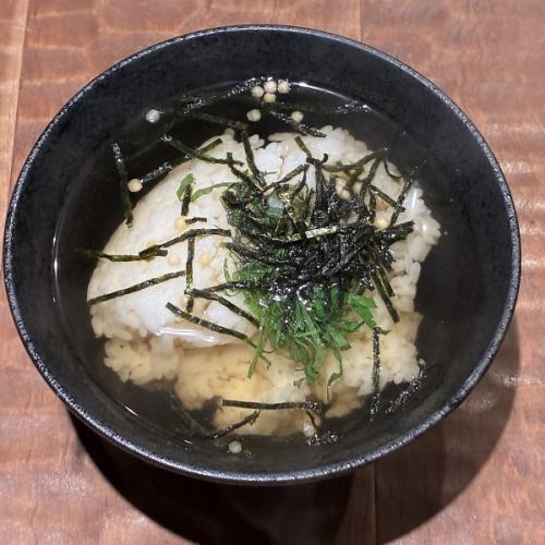 あごだし茶漬け