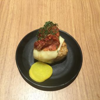 明太チーズ焼きおにぎり