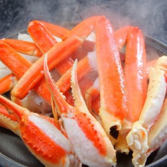 適合各種宴會和娛樂！[無限暢飲★螃蟹舞蹈套餐]著名的鮑魚螃蟹壽喜等5道菜總計8,000日元（含稅）
