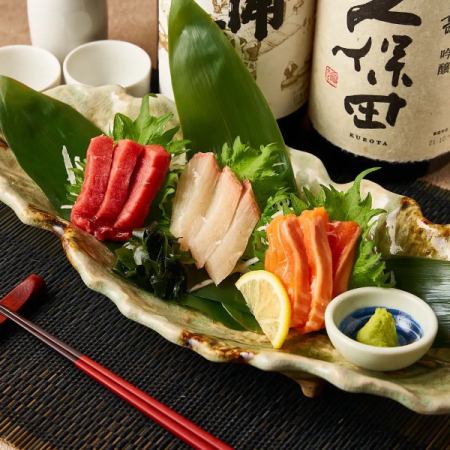 盛り合わせ5種(本鮪入り)