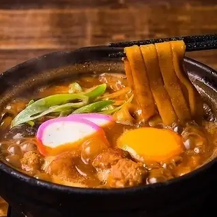 【名古屋麺】純系名古屋コーチン入り 味噌きしめん