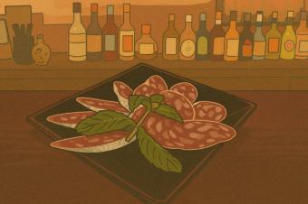 白カビ熟成 サラミ