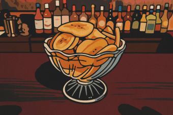 バナナチップス