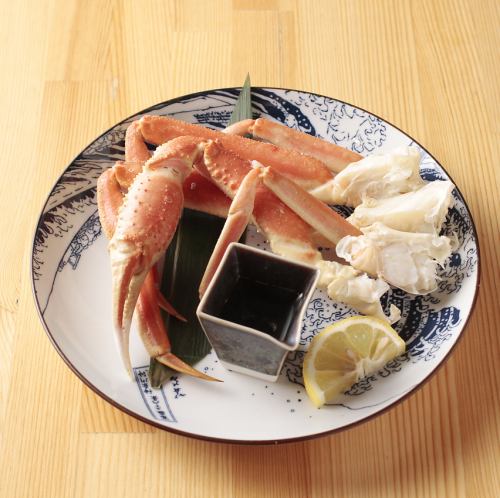 ずわい蟹盛り（ボイル）