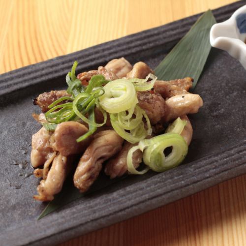 鶏もつの鉄板焼き　美唄風