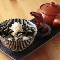 山わさびの海苔茶漬け