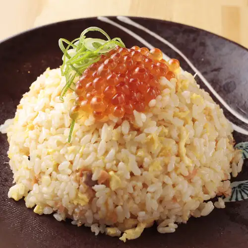 鮭といくらのチャーハン