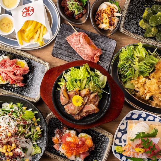 破格■肉×魚の食べ飲み放題が3000円～OK！！話題沸騰中◎