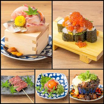【限界に挑戦！！昼飲み時間無制限！！】焼き鳥や餃子,海鮮,揚げ物も◆時間無制限食べ放題4000→